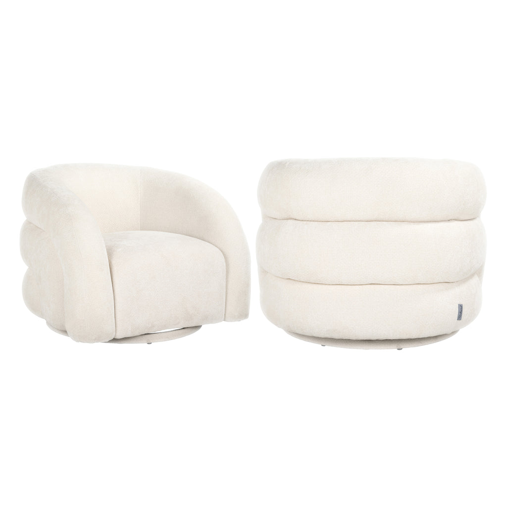 Draaifauteuil Arcus unicorn white