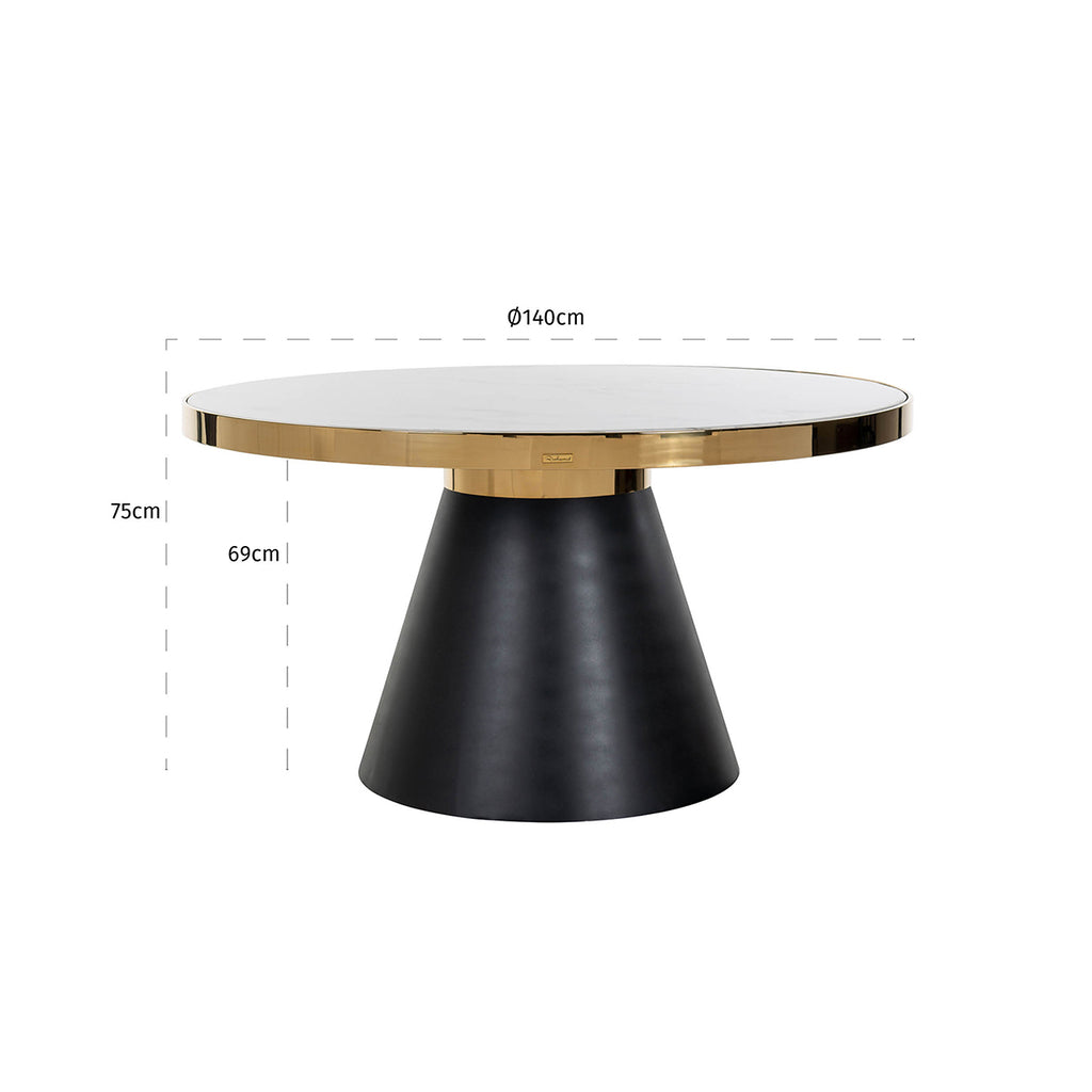 Odin Dining Table 140Ø