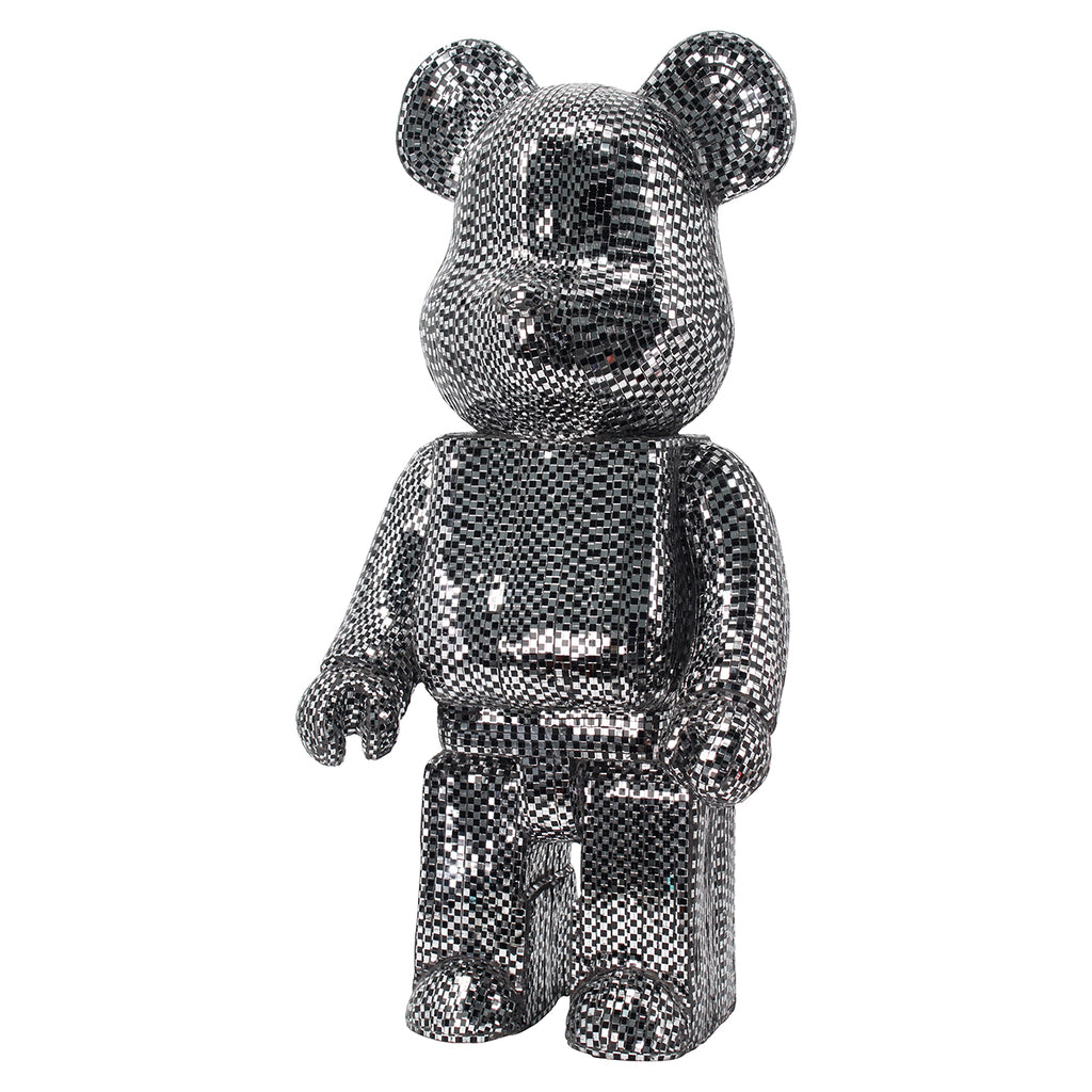 Decoration object Bear small black