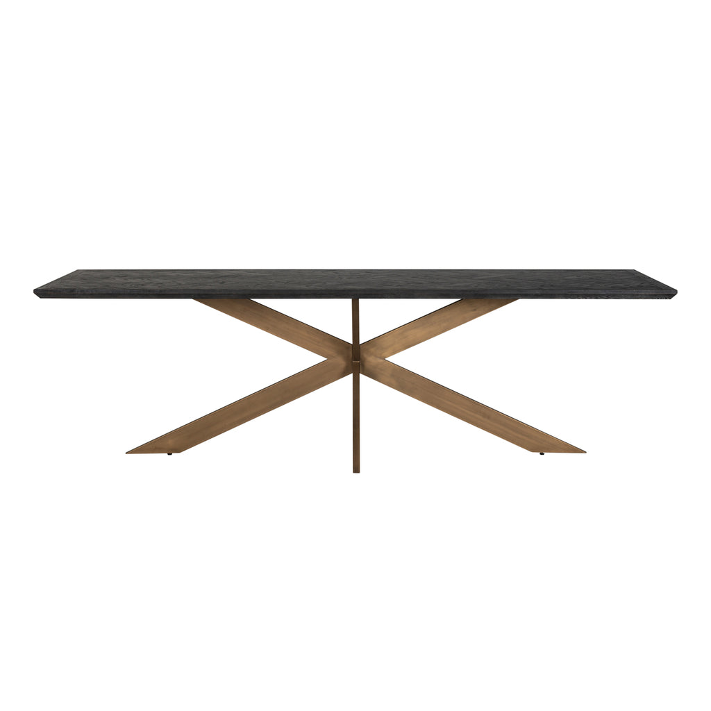 Eettafel Blackbone brass 260