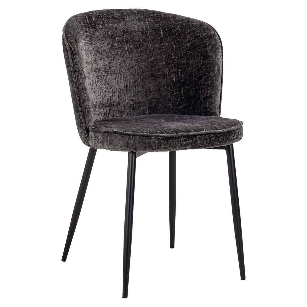 Sandy graphite island chair (set of 2)