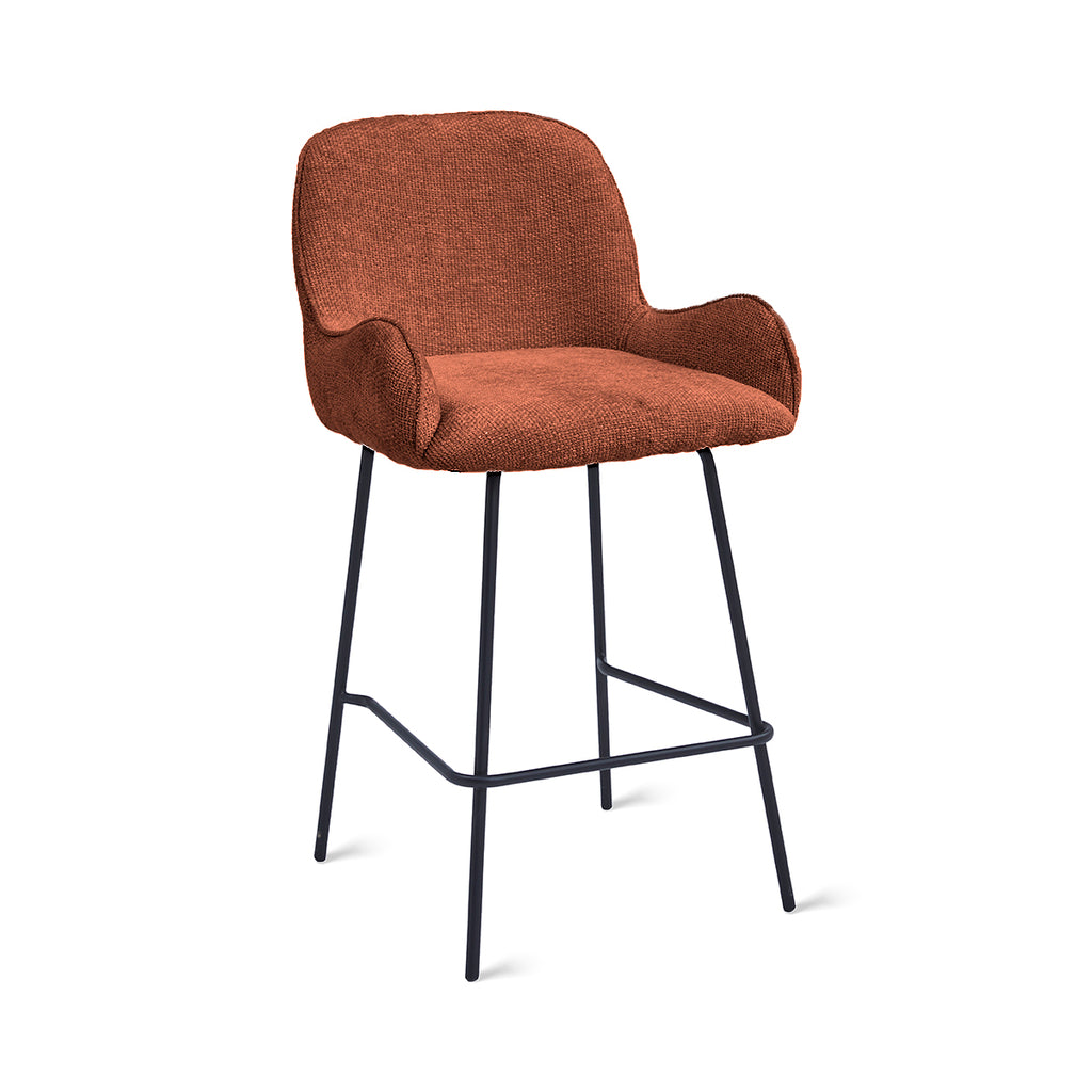 Tabouret de bar Lily - Rouille