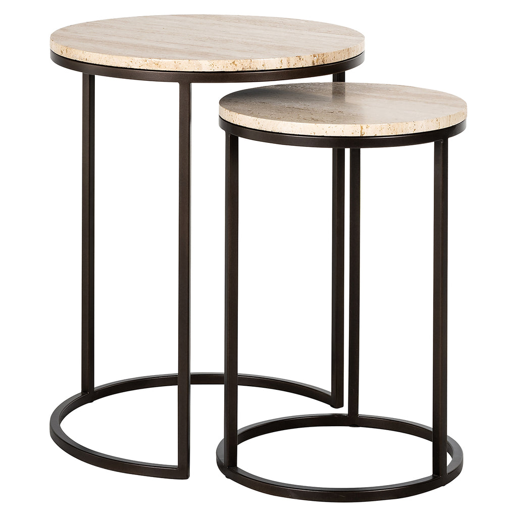 Table d'appoint Avalon set de 2 (Bronze)