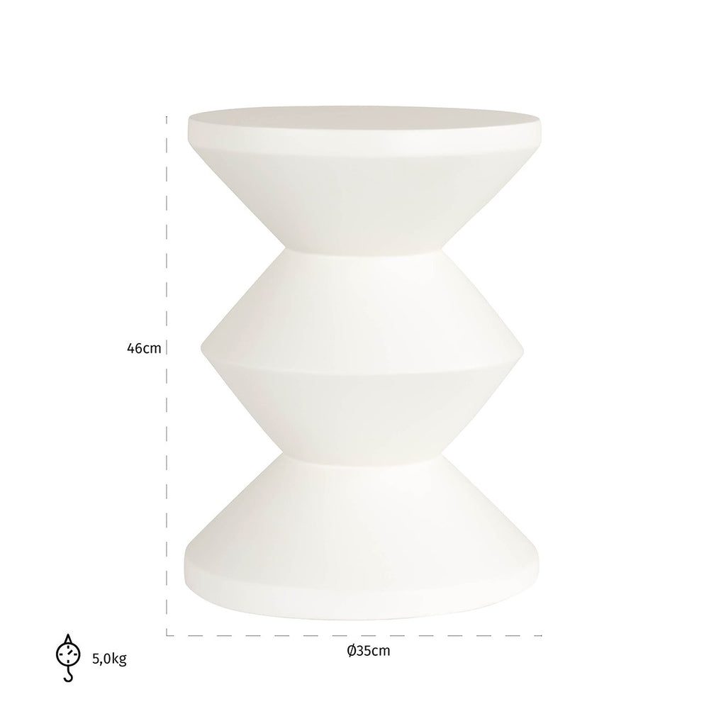 Side table Bloomstone Diablo 34Ø (White)