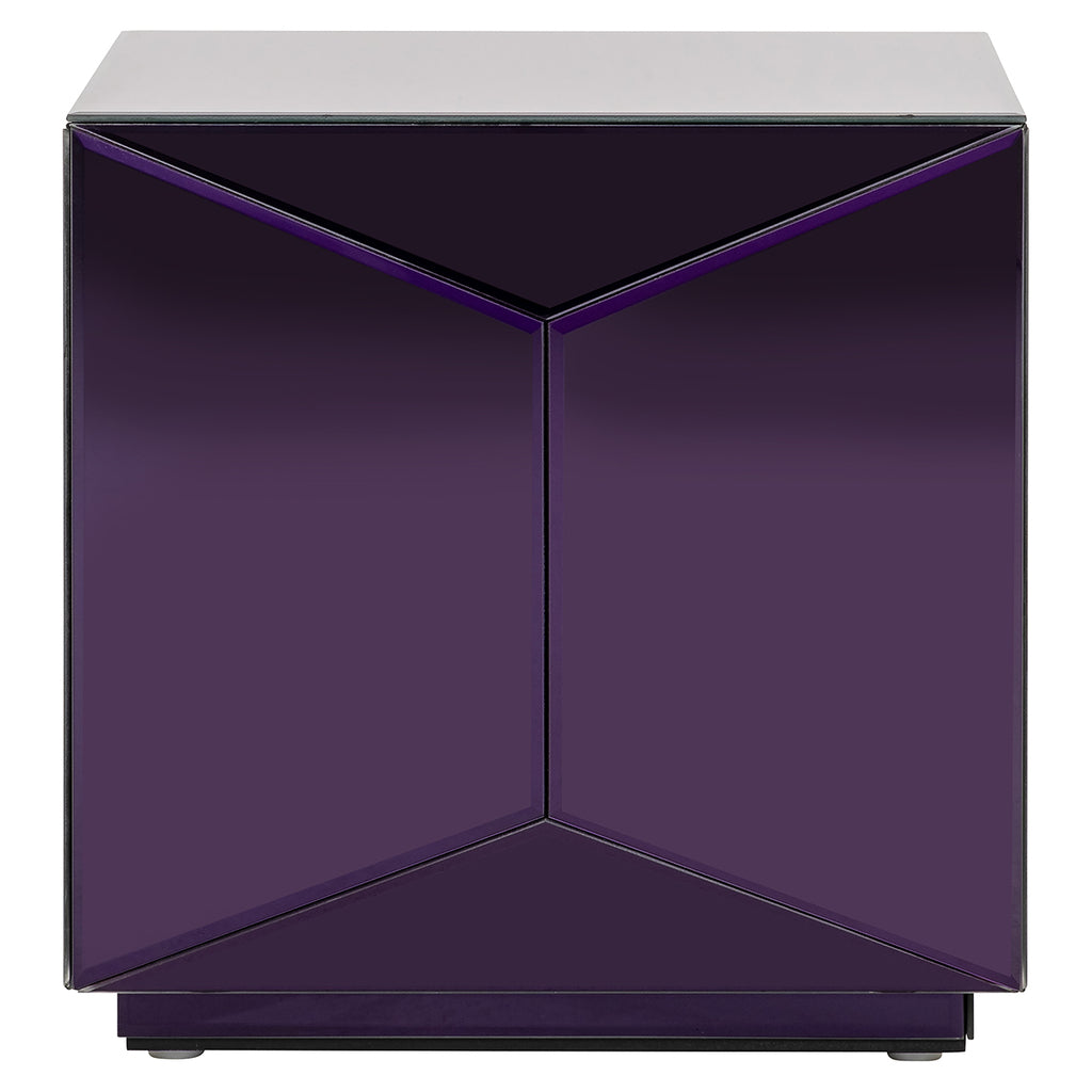 Table d'appoint Shifra miroir violet ()