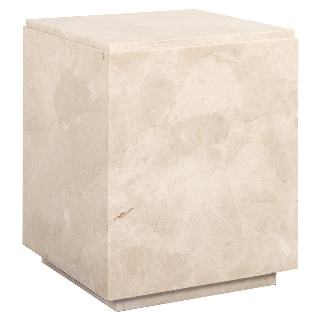 Table d'appoint Stanford Dyna bloc carré (Beige)