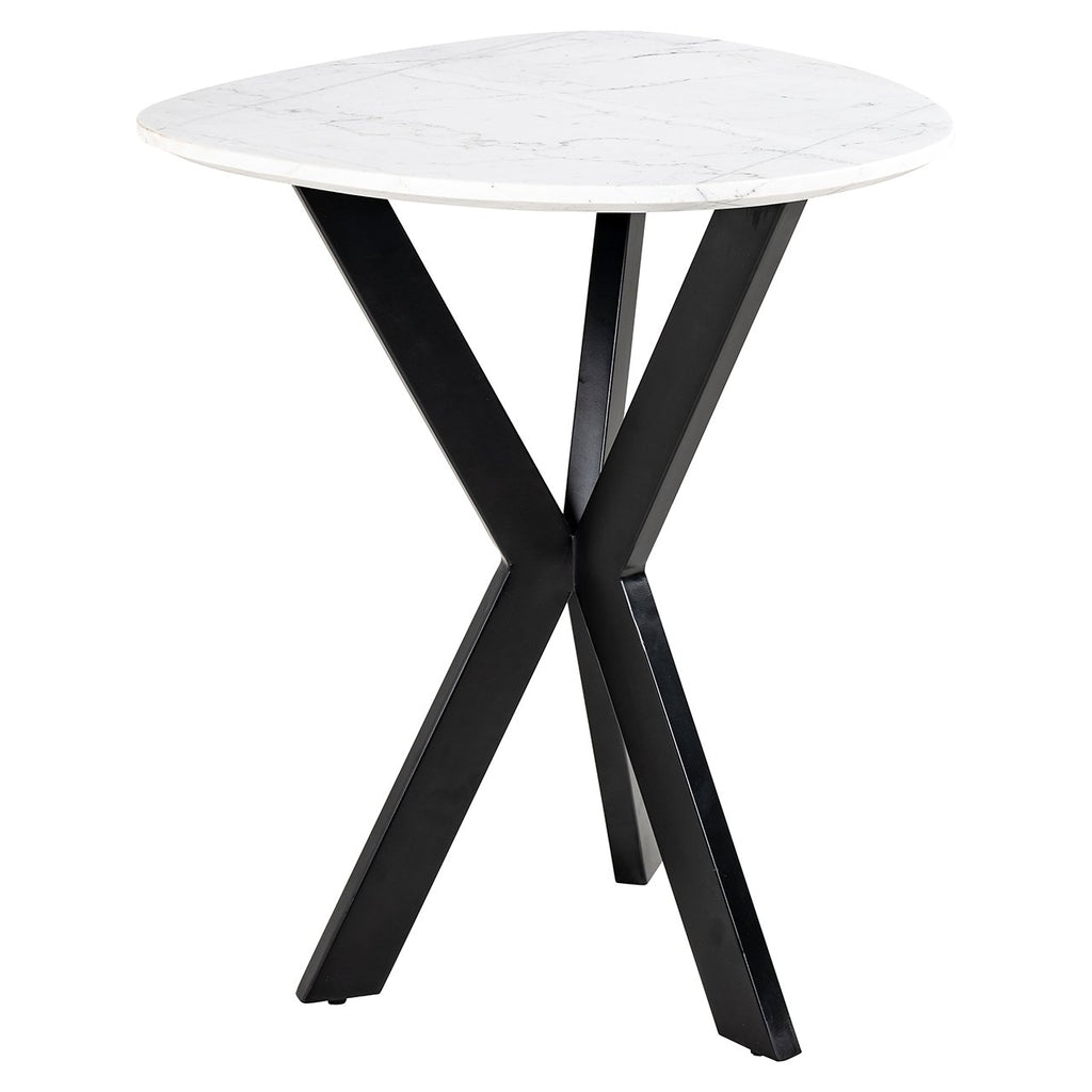 Trocadero side table white