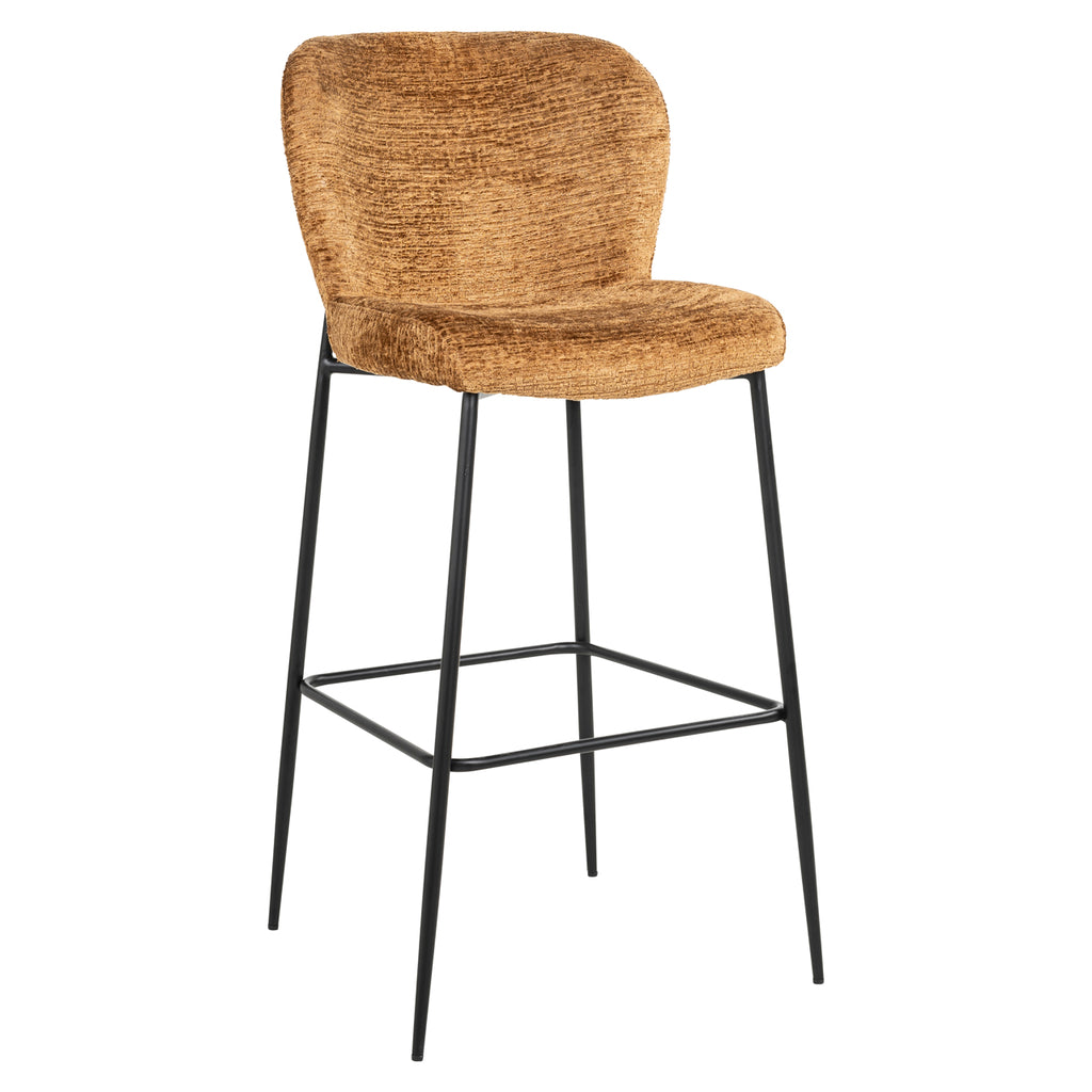 Bar stool Darby cognac fusion