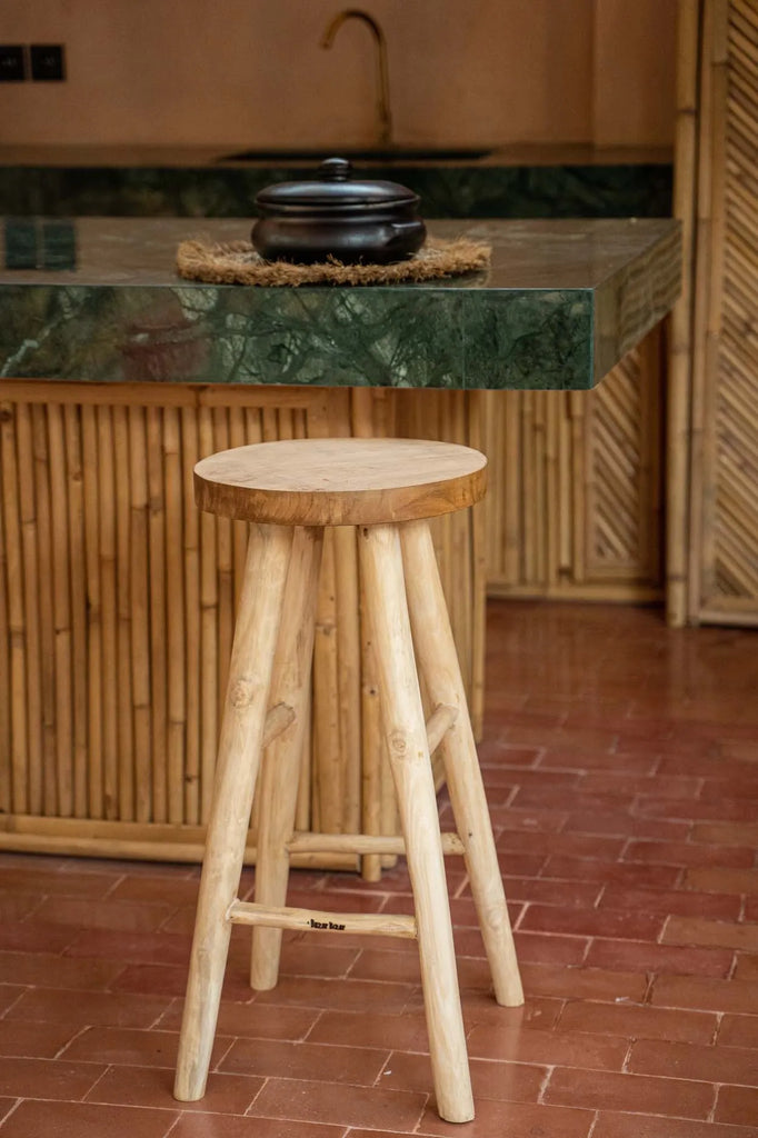 The Kedut Bar Stool - Natural