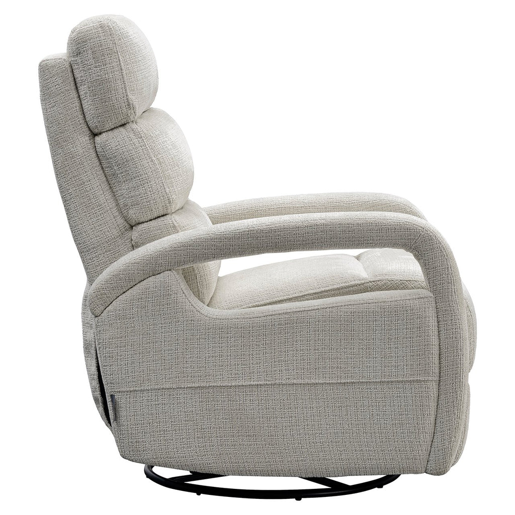 Draaifauteuil Relax Chenille beige Denvi (Niagara 902 beige)