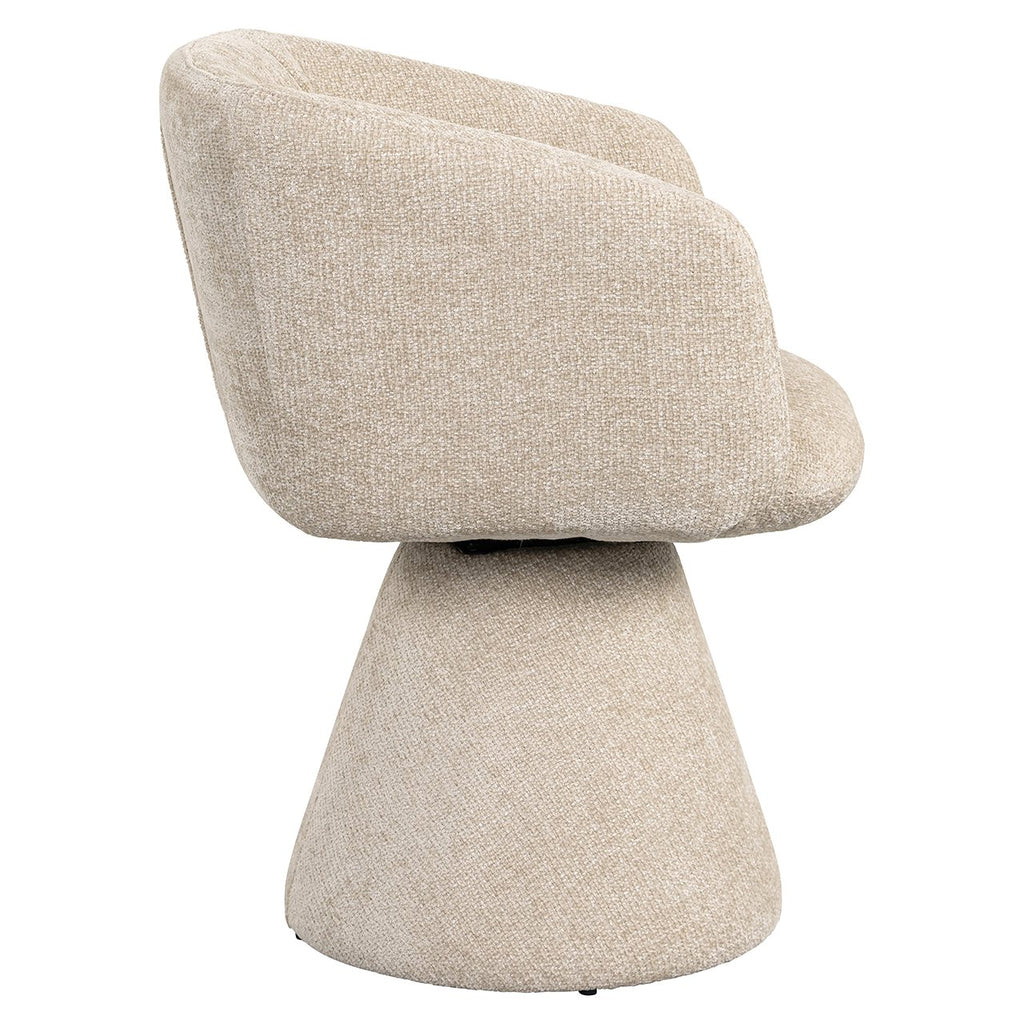 Draaifauteuil Madeline Creme Einhorn (Einhorn 11 Creme)