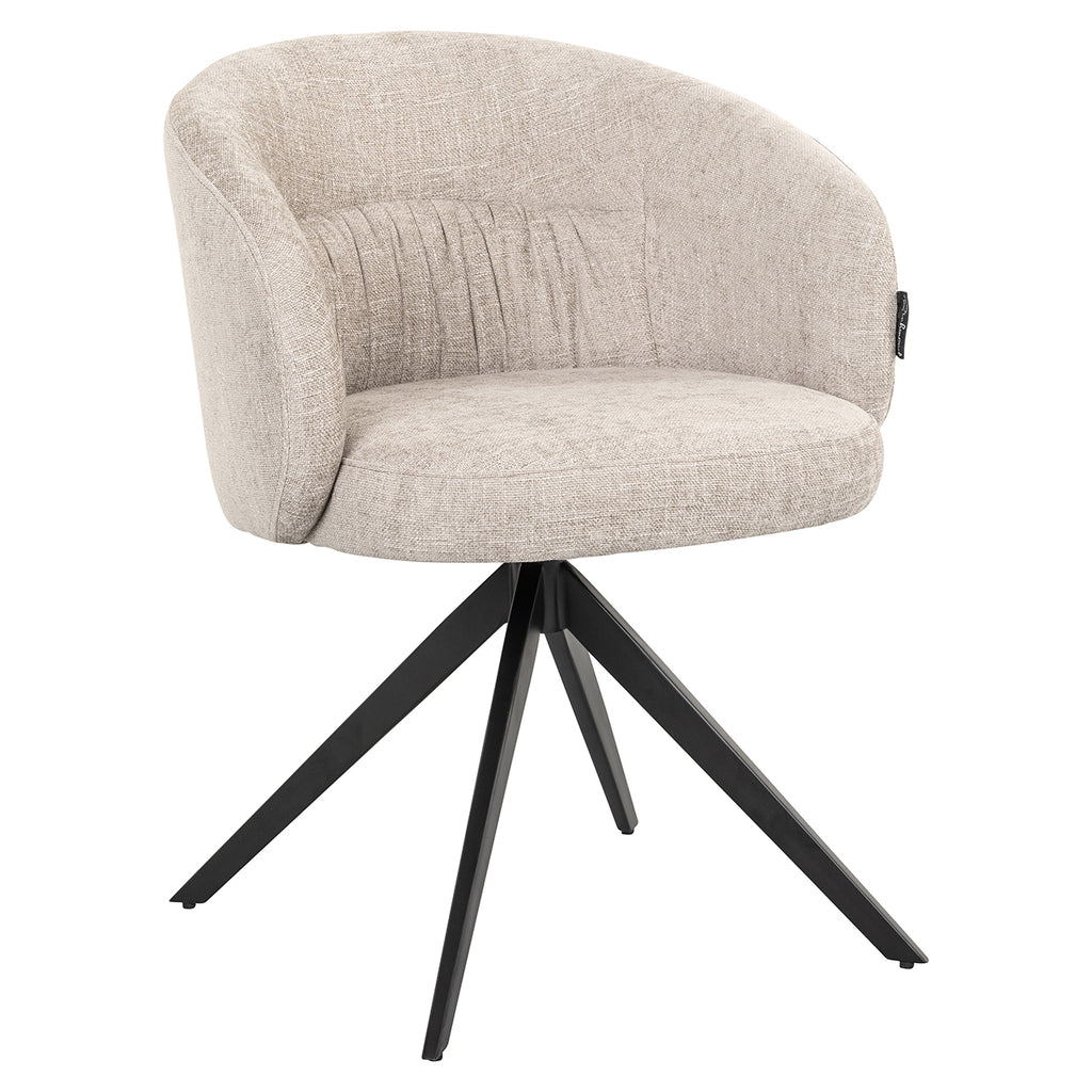 Draaifauteuil Olivia naturel miami (Miami 01 Naturel)