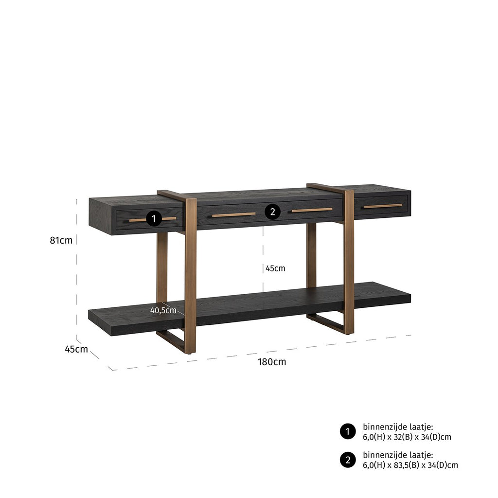 Dressoir Cambon 3-laden