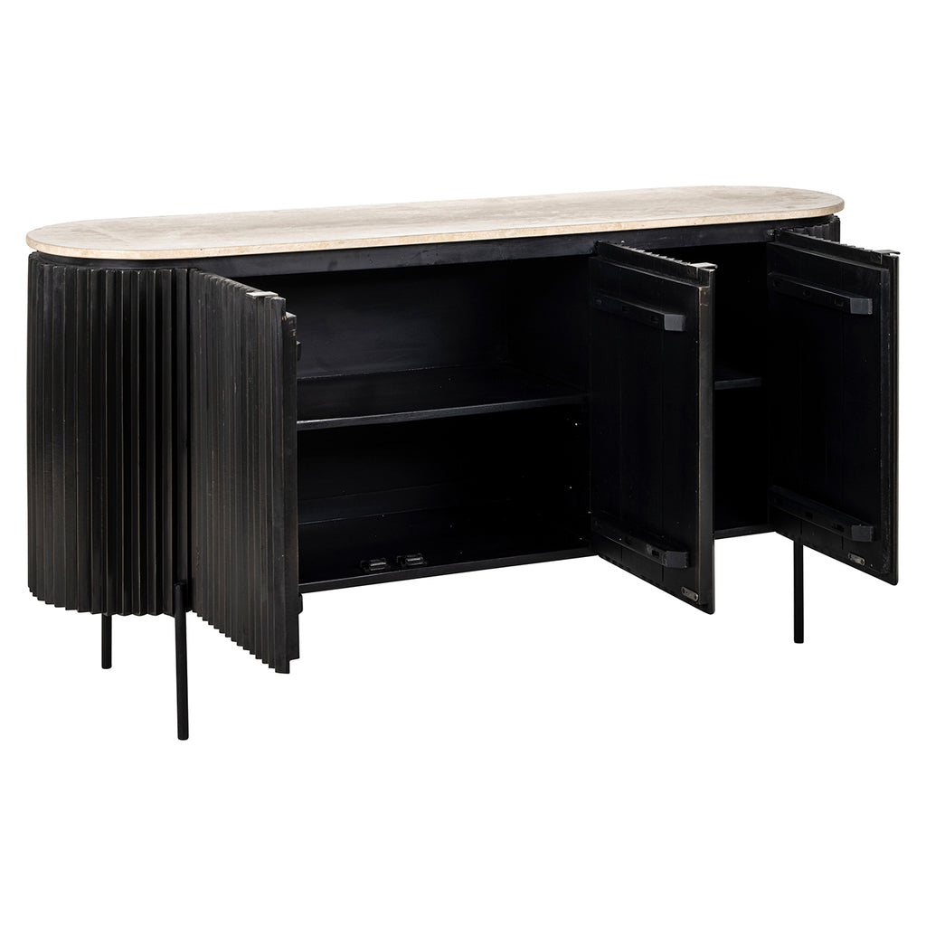 Dressoir Hampton (Black)