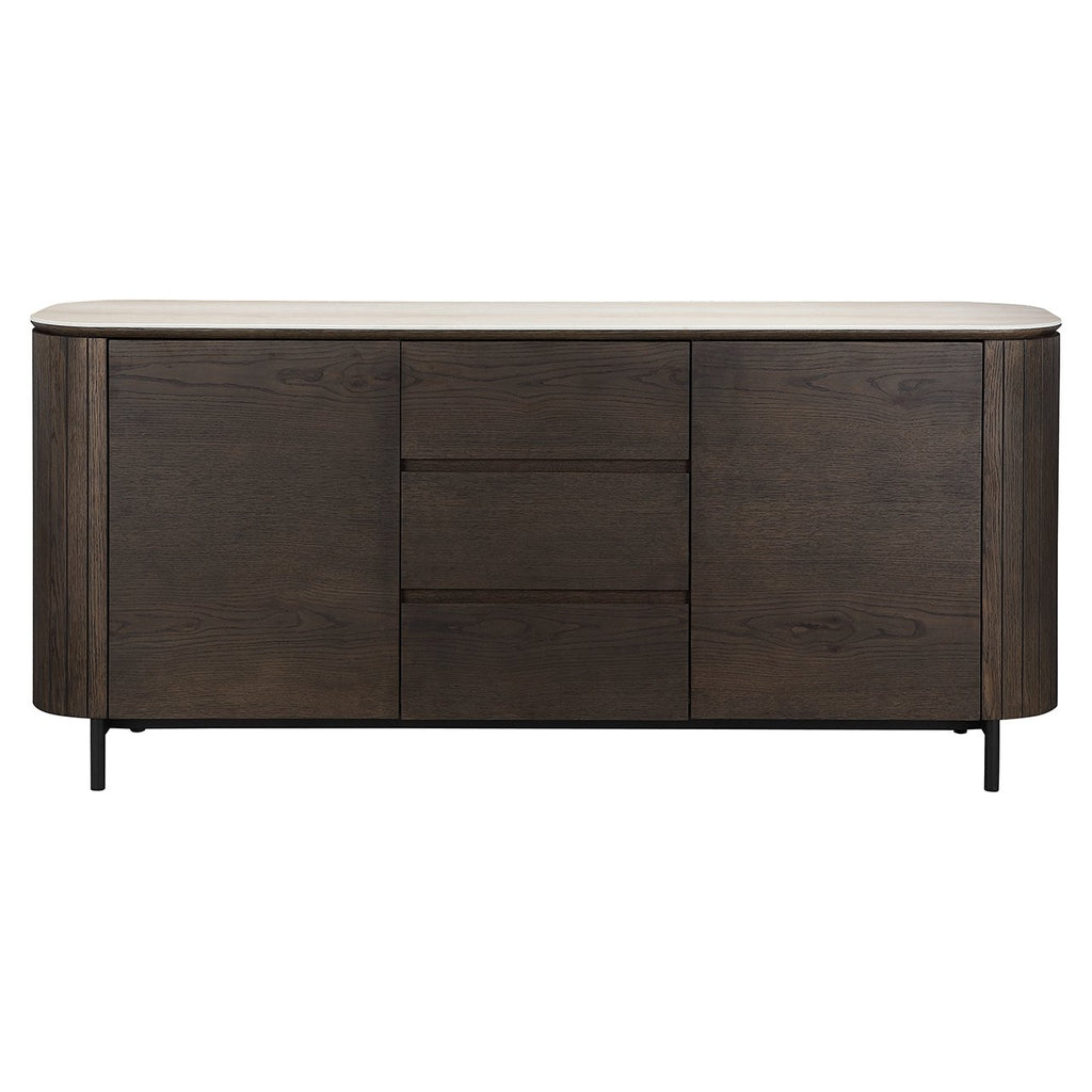 Ritz Sideboard 2-doors 3-drawers (Brown)