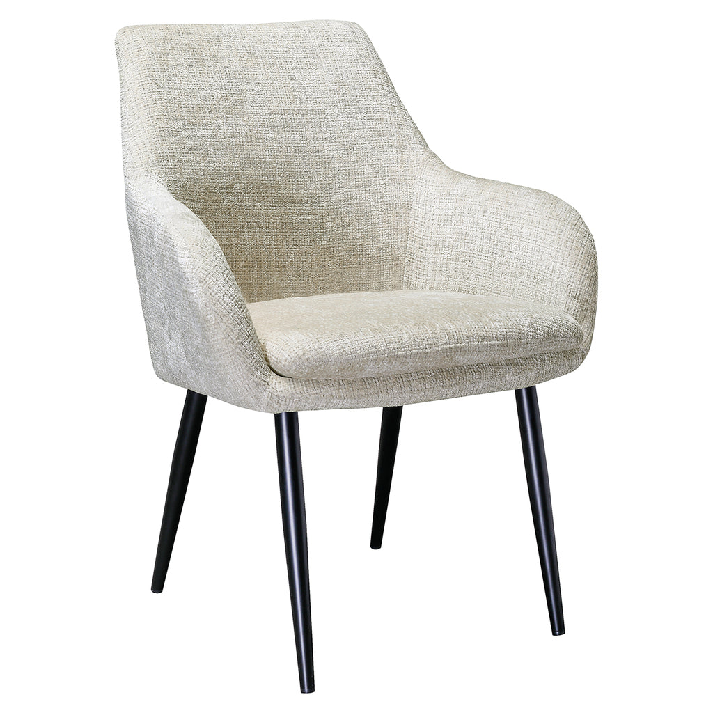 Dining room chair Chrissy beige chenille (Niagara 902 beige)