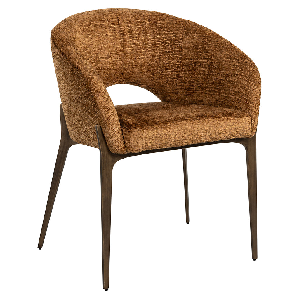 Dining room chair Kenzi cognac fusion (Fusion cognac 28)