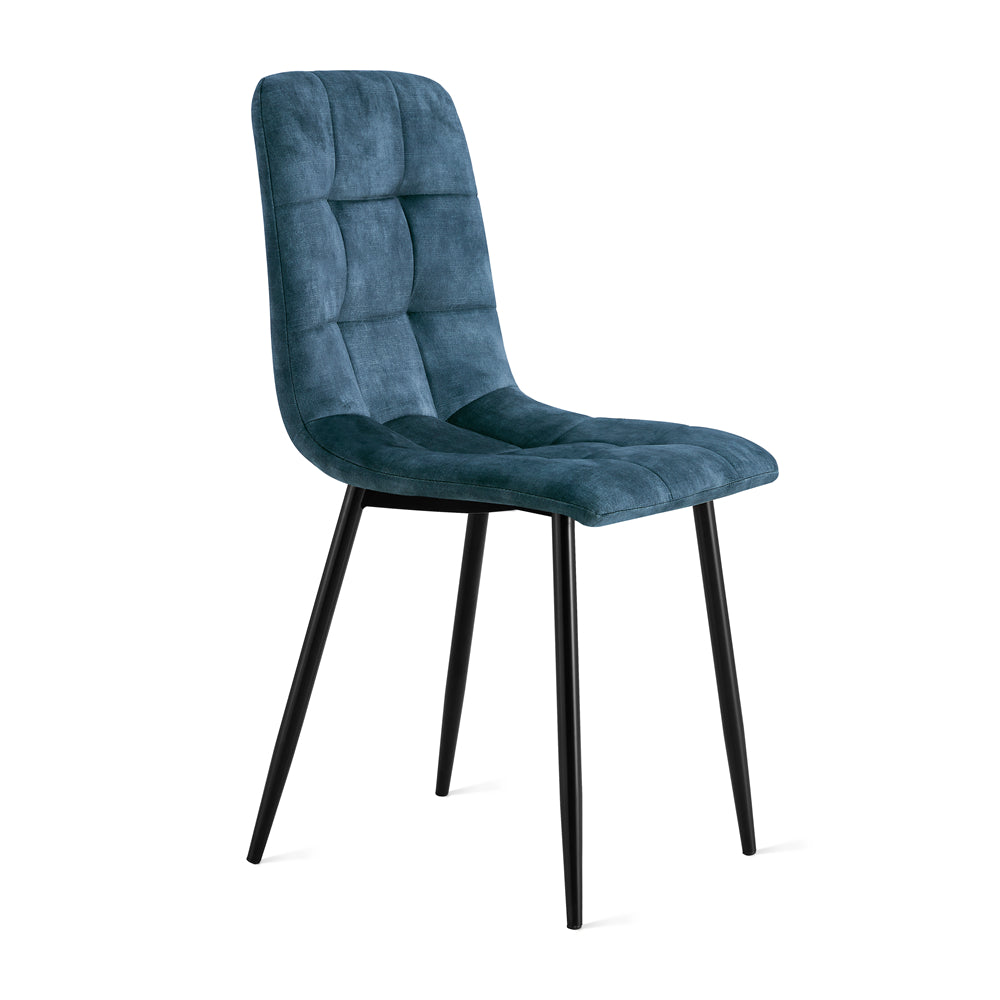 Dining chair Yerevan Velvet Petrol