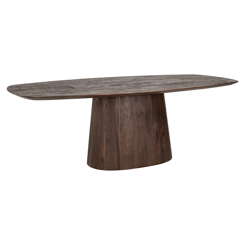 Dining table Alix Danish oval 230 (Dark brown)