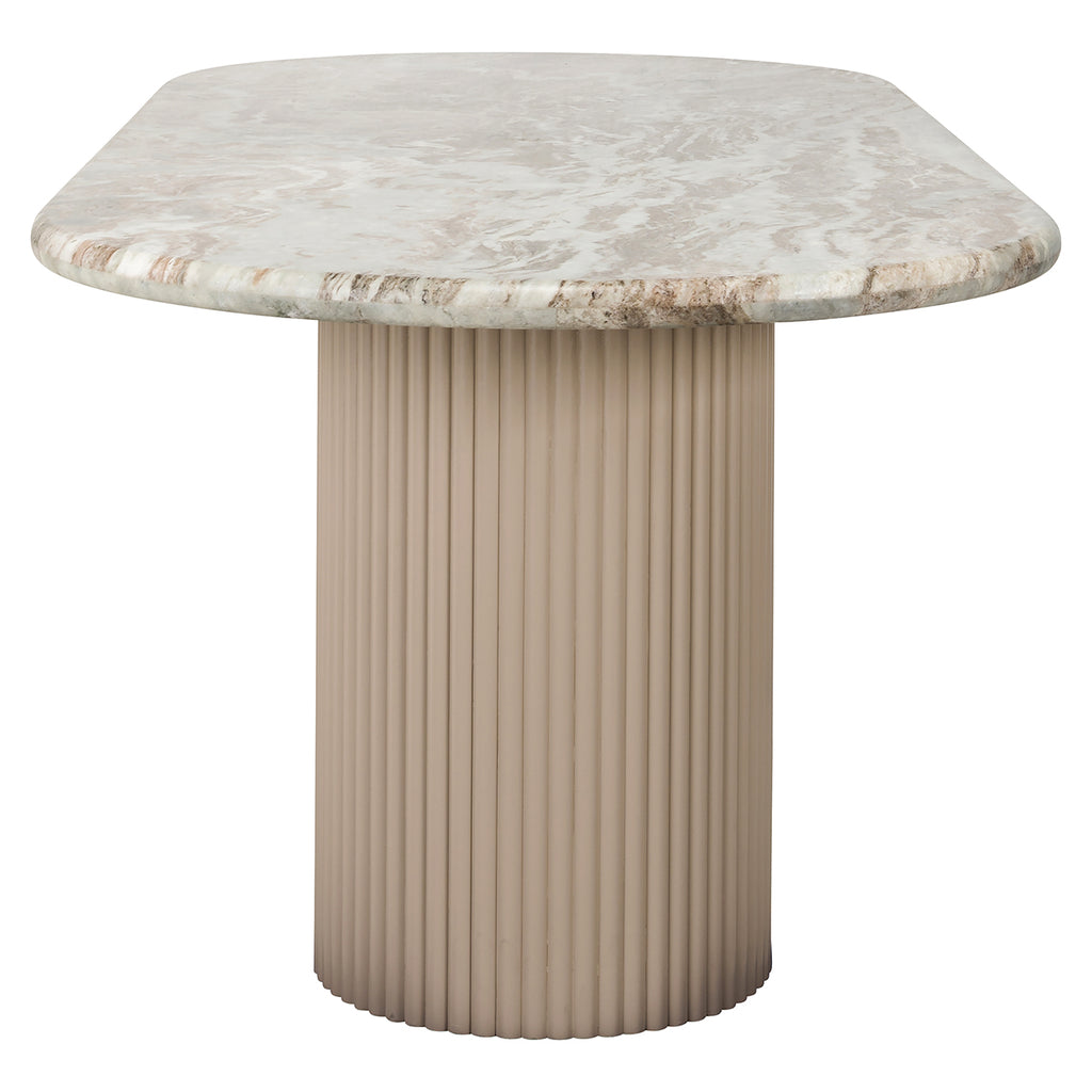 Coronel Dining Table (Beige)