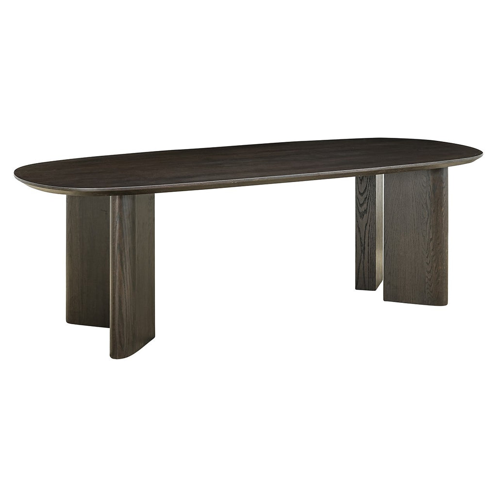 Table à manger Durban 220 marron (Marron)