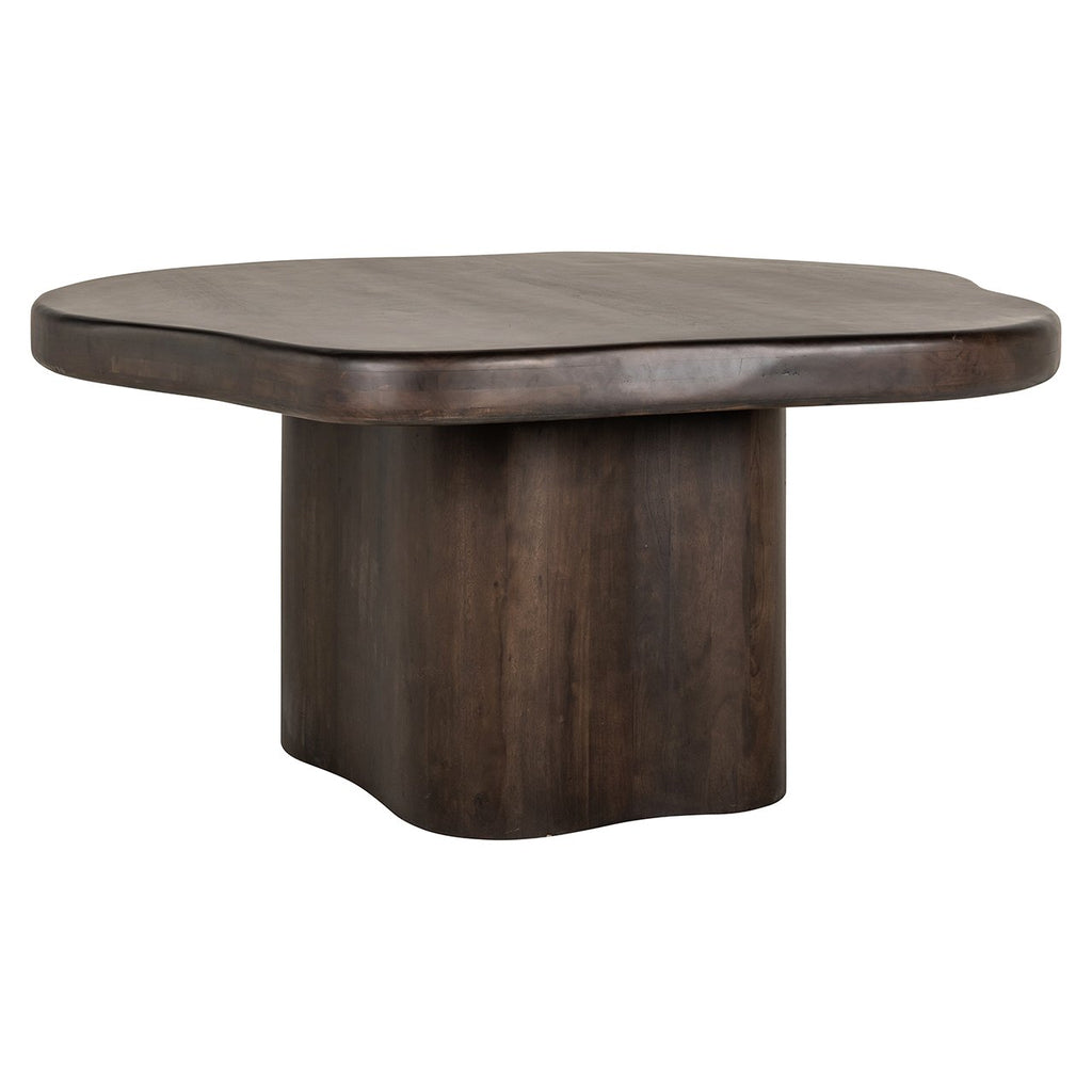 Table à manger Sherman Organic 152x152 (Marron)