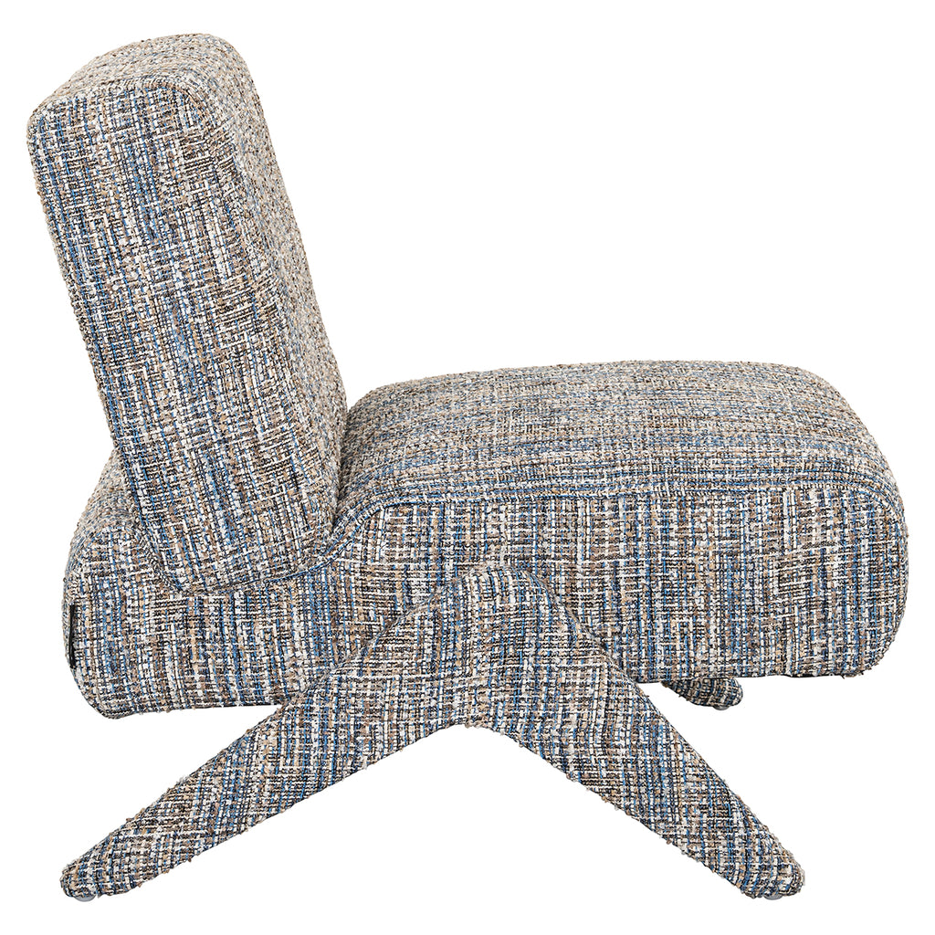 Fauteuil Lexi bleu coco (Bleu coco)