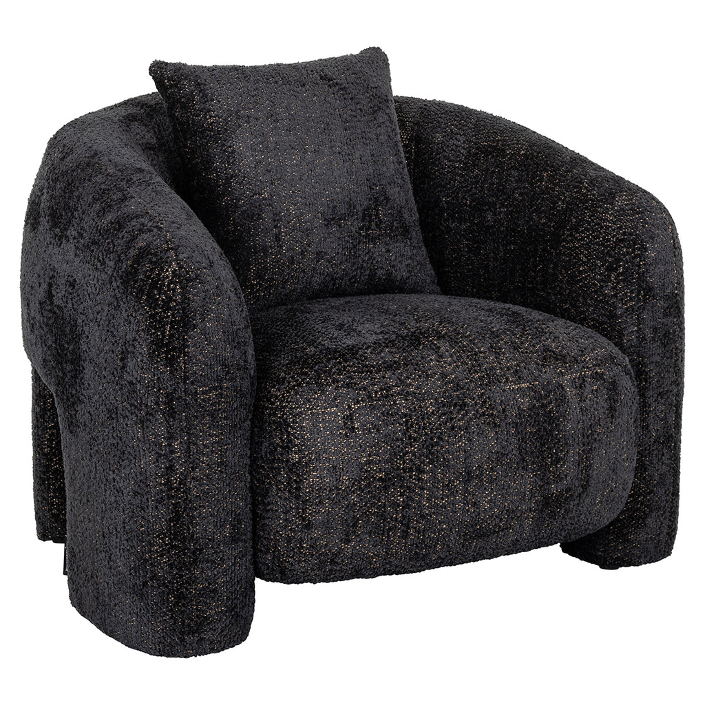 Fauteuil Milania Lovely Black (Be Lovely 17 Black)