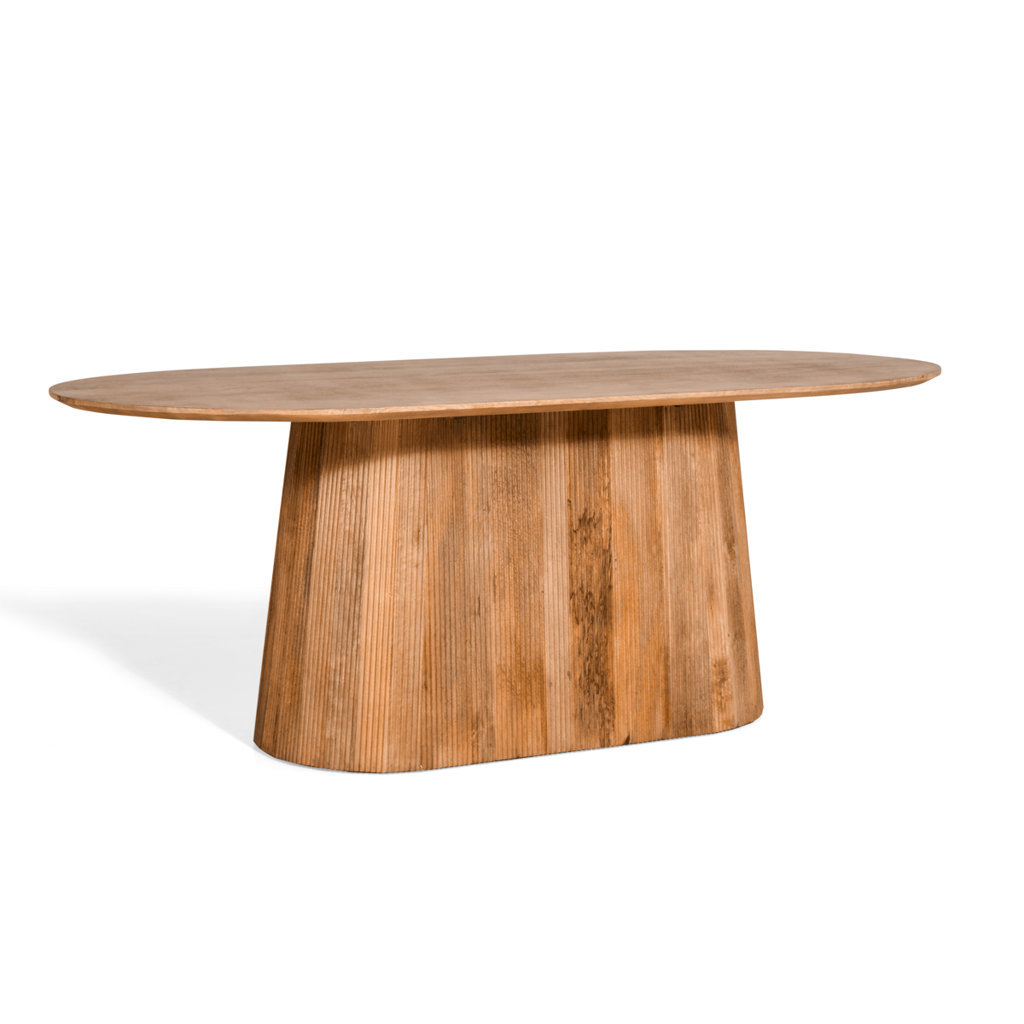 Table de salle à manger Mokka Brun clair 230cm