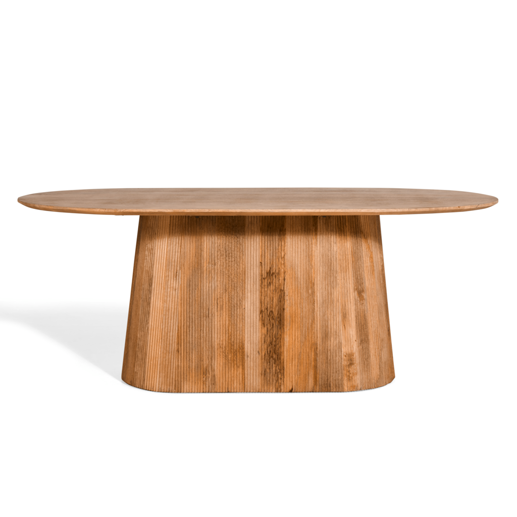 Table de salle à manger Mokka Brun clair 230cm