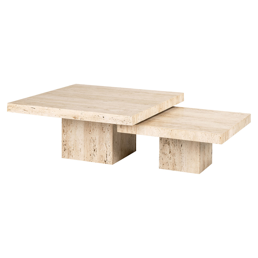 Table basse La Cantera carrée lot de 2