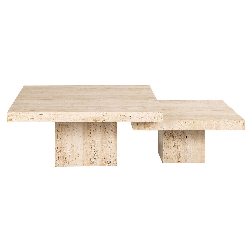 Table basse La Cantera carrée lot de 2