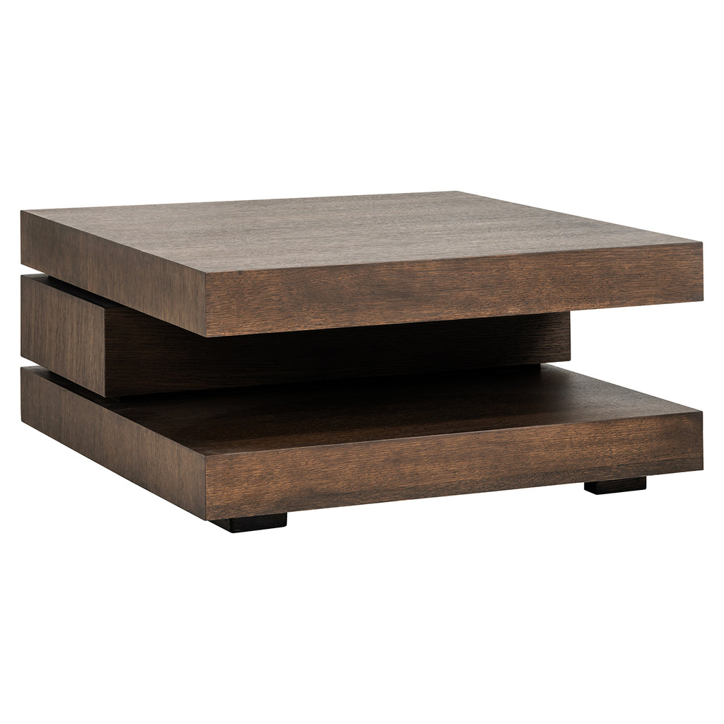 Table basse Oakura bloc C (Marron)