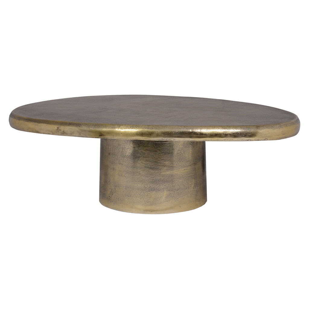 Pulitzer Coffee Table (Brushed Gold)