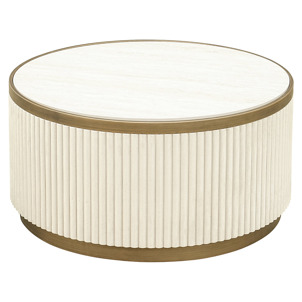 Table basse Tivoli set de 2 (Blanc)