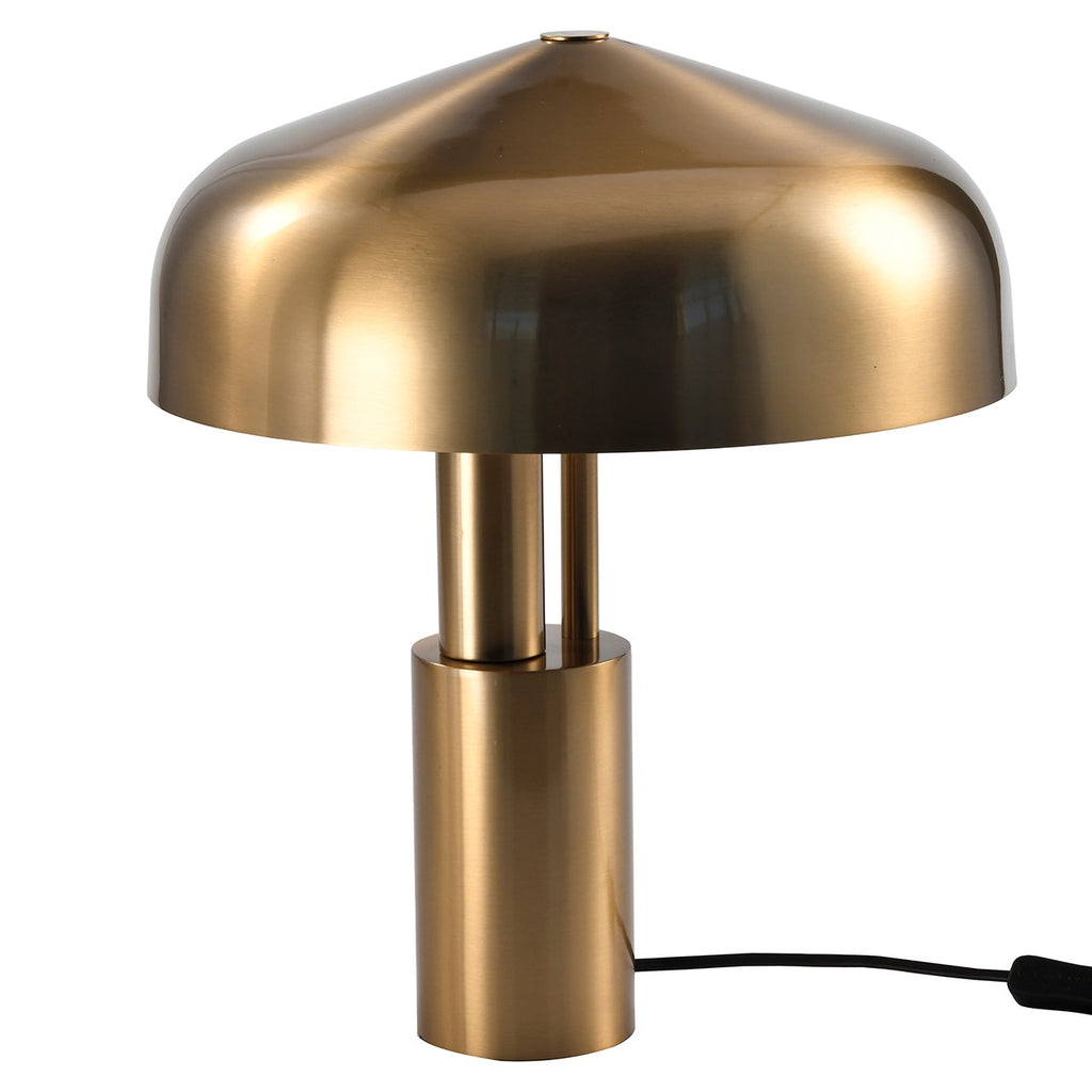 Tischlampe Linzy Messing (Gebürstetes Gold)