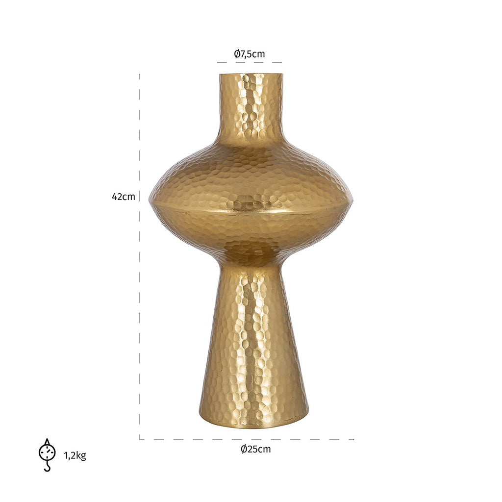 Vase Caitlyn large (Gold)