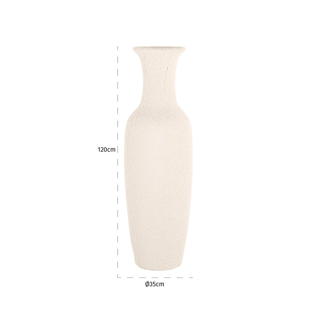 Vase Fluffy grand (Blanc)