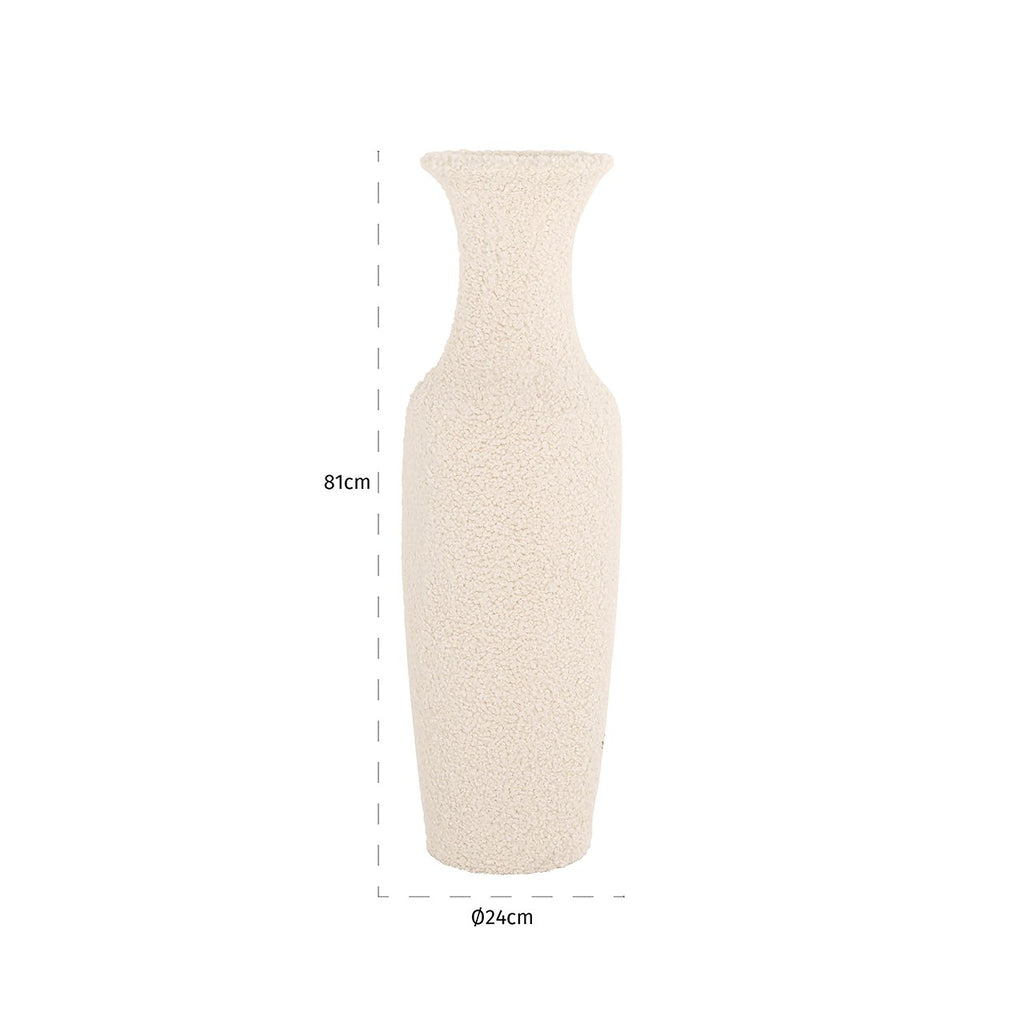 Vase Fluffy petit (Blanc)