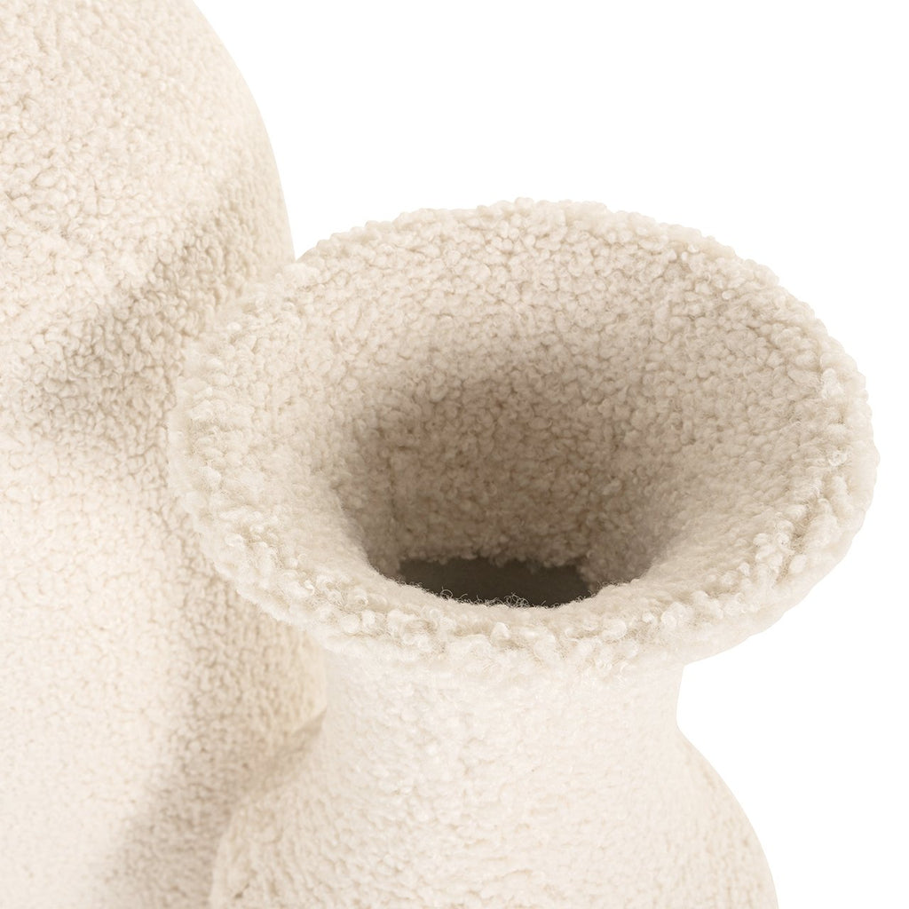 Vase Fluffy petit (Blanc)